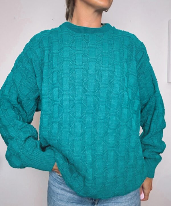 Vintage Green Sweater XL