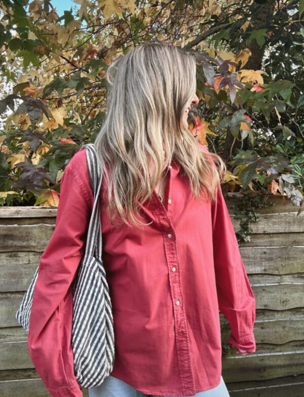 Ralph Lauren Red Classic Fit Shirt M - Image 2