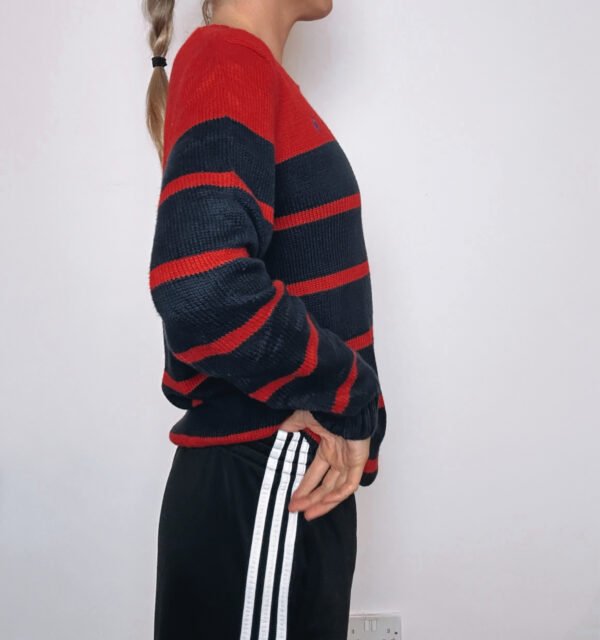 Ralph Lauaren Navy Red Sweater XL