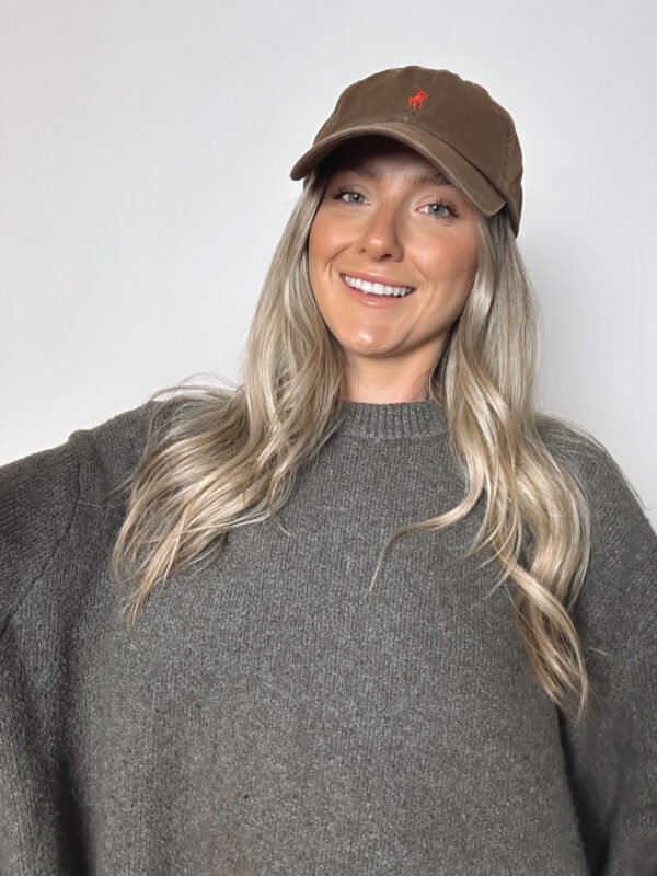 Vintage Ralph Lauren Brown Cap - Image 2